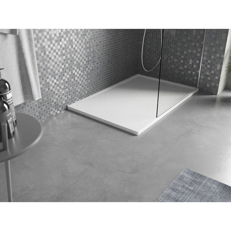 Mexen Amon stačiakampis dušo padėklas SMC 130 x 90 cm, baltas - 4F109013