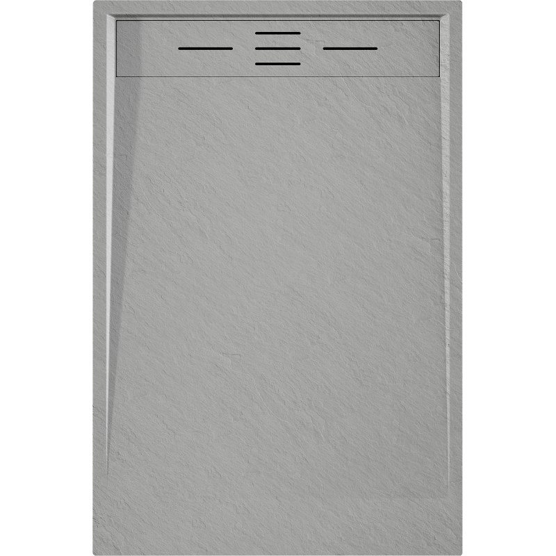 Mexen Amon stačiakampis dušo padėklas SMC 100 x 80 cm, pilkas - 4F618010