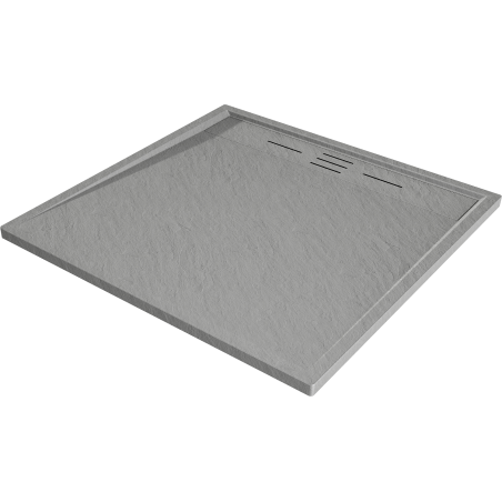 Mexen Amon kvadratinis dušo padėklas SMC 80 x 80 cm, pilkas - 4F618080