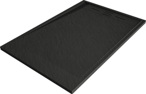 Mexen Amon stačiakampis dušo padėklas SMC 120 x 80 cm, juodas - 4F708012