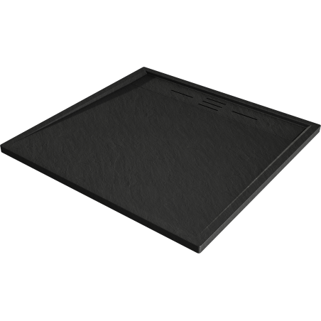 Mexen Amon kvadratinis dušo padėklas SMC 80 x 80 cm, juodas - 4F708080