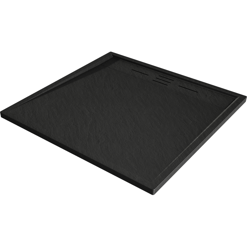 Mexen Amon kvadratinis dušo padėklas SMC 90 x 90 cm, juodas - 4F709090