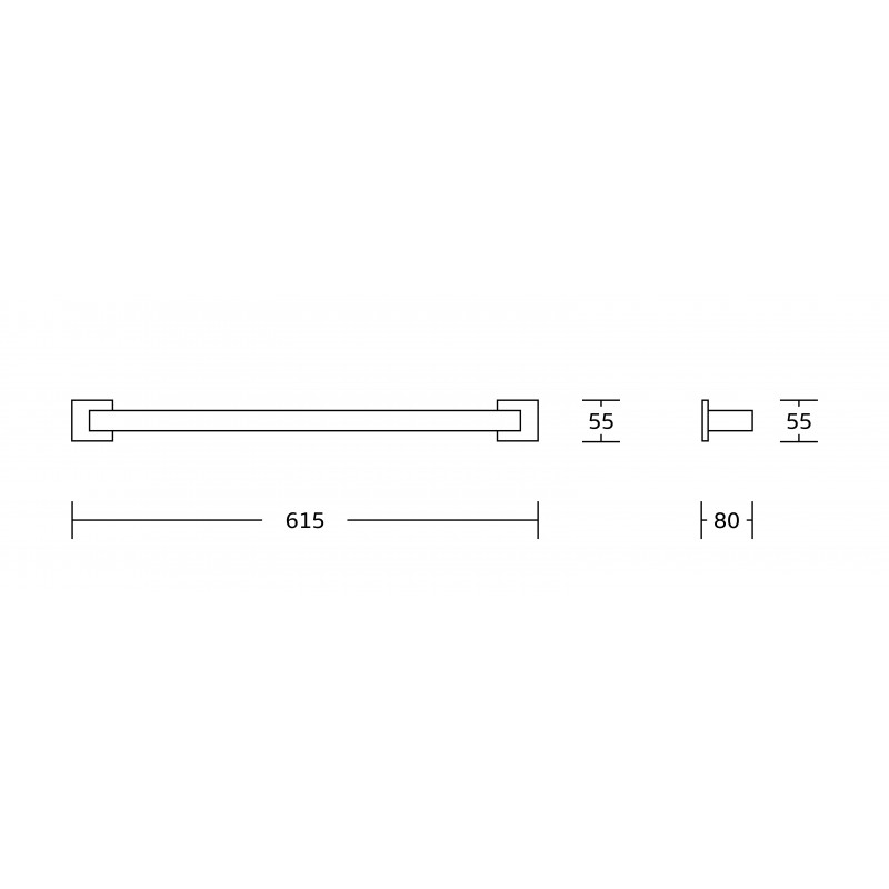 Mexen Vox rankšluosčių laikiklis, auksinis - 707024-55