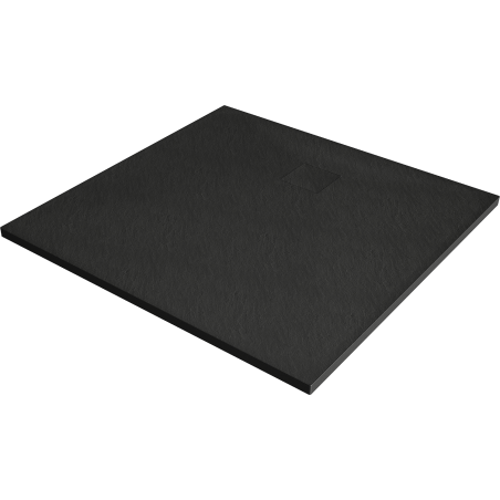 Mexen Bert kvadratinis dušo padėklas SMC 80 x 80 cm, juodas - 4K708080