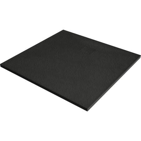 Mexen Bert kvadratinis dušo padėklas SMC 90 x 90 cm, juodas - 4K709090