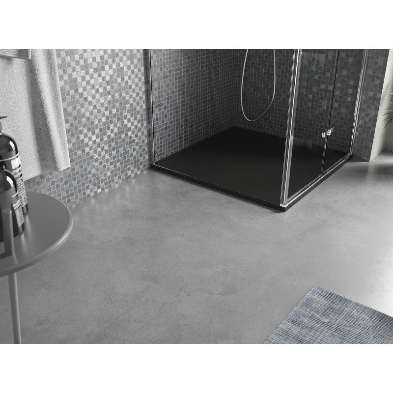 Mexen Bert kvadratinis padėklas SMC 90 x 90 cm, juodas - 4K709090