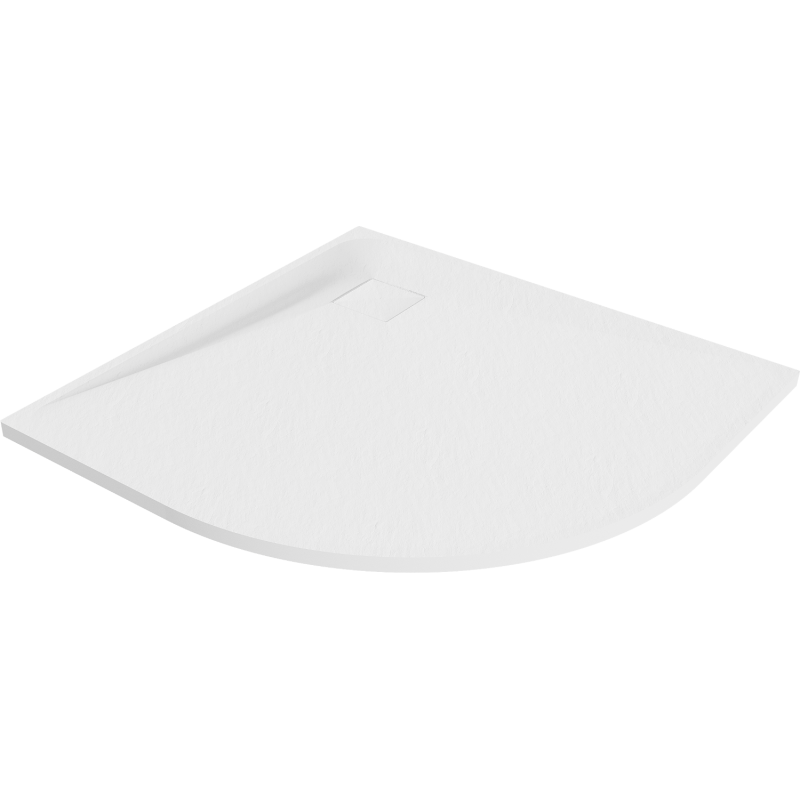 Mexen Bert pusapvalis dušo padėklas SMC 80 x 80 cm, baltas - 4KR108080