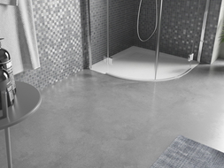 Mexen Bert pusapvalis dušo padėklas SMC 90 x 90 cm, baltas - 4KR109090