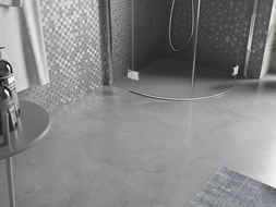 Mexen Bert pusapvalis dušo padėklas SMC 80 x 80 cm, pilkas - 4KR618080