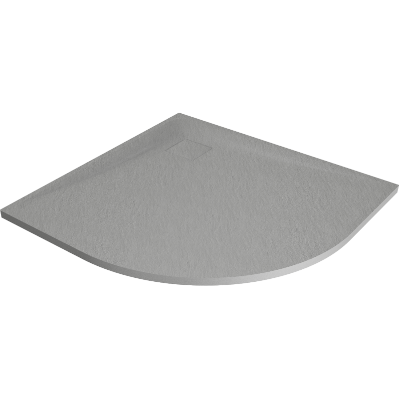 Mexen Bert pusapvalis SMC 90 x 90 cm, pilkas - 4KR619090