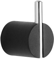 Mexen Aron rankšluosčio kabliukas, juodas/chromas - 7088135-07