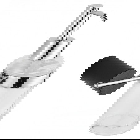 Mexen Aron muilo dozatorius, Juoda/Chromo - 70881388-07