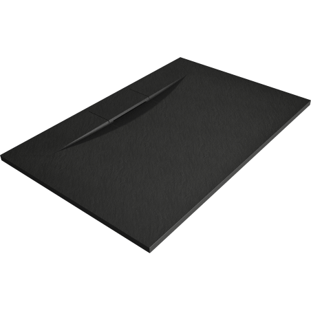 Mexen Egon stačiakampis dušo padėklas SMC 120 x 80 cm, juodas - 4R708012