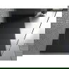 Mexen Egon stačiuosiuose SMC 180 x 90 cm, juodas - 4R709018