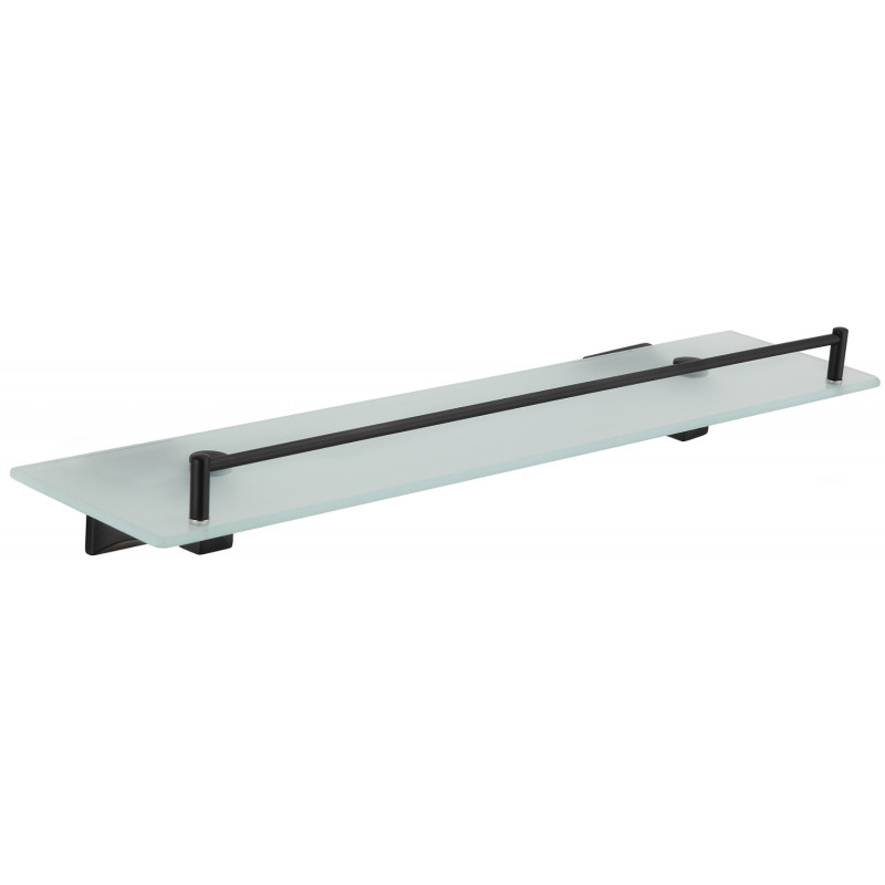 Mexen Dalia Kabantis stiklinis lentyna, juoda - 7017337-70