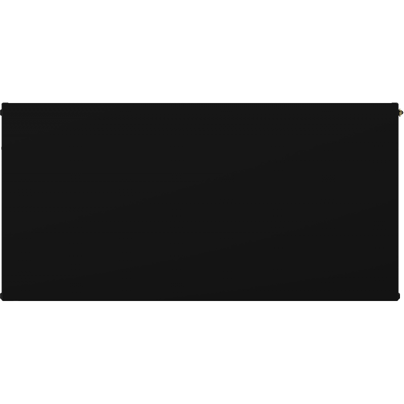 Mexen Flat CCF22 plokščias radiatorius, 900 x 800 mm, apatinis vidurinis prijungimas, 1759 W, juodas - W6C22F-090-080-70