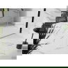 Mexen Stone+ kompozitinis kvadratas 100 x 70 cm, baltas, baltas dangtelis - 44107010-W