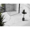 Mexen Stone+ kompozitinis kvadratinis dušo padėklas 90 x 90 cm, baltas, balta danga - 44109090-W