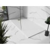 Mexen Stone+ stačiakampė kompozitinė dušo padėklas 180 x 70 cm, baltas, aukso spalvos dangtelis - 44107018-G