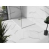 Mexen Stone+ stačiakampio formos kompozitinė dušo padėklas 110 x 70 cm, baltas, aukso spalvos dangtelis - 44107011-G