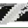 Mexen Stone+ kompozitinė dušo vonia stačiakampė 180 x 90 cm, juoda, auksinė dangtelis - 44709018-G