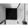 Mexen Stone+ kompozitinis kvadratinis dušo padėklas 80 x 80 cm, juodas, su juoda danga - 44708080-B
