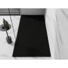 Mexen Stone+ stačiakampė kompozitinė dušo padėklas 180 x 90 cm, juoda, juodas dangtis - 44709018-B