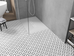 Mexen Toro stačiakampis dušo padėklas SMC 110 x 80 cm, baltas, balta maskuotė - 43108011-W