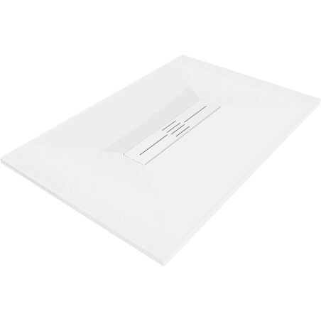 Mexen Toro stačiakampis dušo padėklas SMC 120 x 80 cm, baltas, baltas dangtis - 43108012-W
