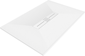Mexen Toro stačiakampis dušo padėklas SMC 130 x 90 cm, baltas, dangtelis baltas - 43109013-W