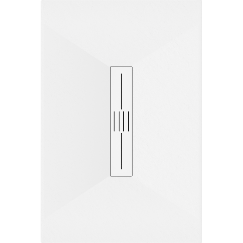 Mexen Toro stačiakampė SMC dušo kabina 130 x 90 cm, balta, baltas dangtelis - 43109013-W