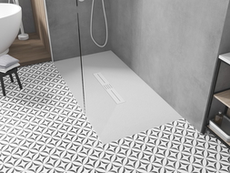 Mexen Toro stačiakampis dušo padėklas SMC 160 x 70 cm, baltas, balta dangtelis - 43107016-W