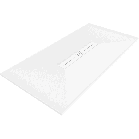 Mexen Toro stačiakampė dušo padėklas SMC 200 x 70 cm, baltas, balta danga - 43107020-W
