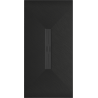 Mexen Toro stačiakampis SMC 150 x 90 cm, juodas, juoda grotelė - 43709015-B