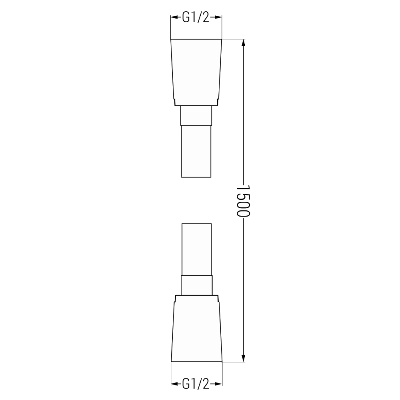 Mexen Uno DR33 paslėptas dušo komplektas, chromas - 71435DR33-00