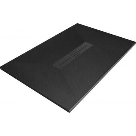Mexen Toro stačiakampis SMC padėklas 120 x 90 cm, juodas, juoda maskuoklė - 43709012-B