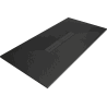 Mexen Toro stačiakampis dušo padėklas SMC 200 x 70 cm, juodas, juoda danga - 43707020-B