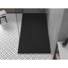 Mexen Toro stačiakampis dušo padėklas SMC 200 x 70 cm, juodas, juoda danga - 43707020-B
