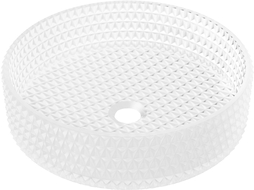 Mexen Aura stiklinis praustuvas ant stalviršio 39 x 39 cm, matinio stiklo - 24013930