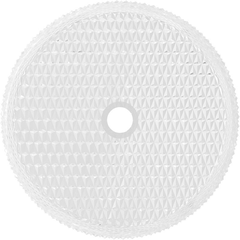 Mexen Aura stiklinis stalviršio praustuvas 39 x 39 cm, skaidrus - 24013900