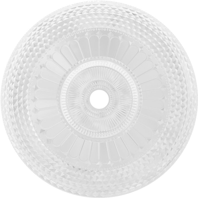 Mexen Heba stiklinis ant stalviršio montuojamas praustuvas 45 x 45 cm, skaidrus - 24064500