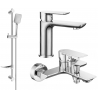 Mexen Alfa DF62 vonios rinkinys, chromas - 745703DF62-00