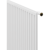 Mexen CVH10 Hygieninis plokštuminis radiatorius 300 x 900 mm, apačios prijungimas, 298 W, baltas - W610H-030-090-00