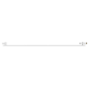 Mexen CVH10 Hygieninis plokštuminis radiatorius 300 x 900 mm, apačios prijungimas, 298 W, baltas - W610H-030-090-00