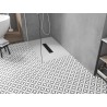 Mexen Toro stačiakampė dušo padėklas SMC 140 x 80 cm, baltas, juoda danga - 43108014-B