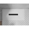Mexen Toro stačiakampis SMC dušo padėklas 180 x 80 cm, baltas, juoda maskuotė - 43108018-B