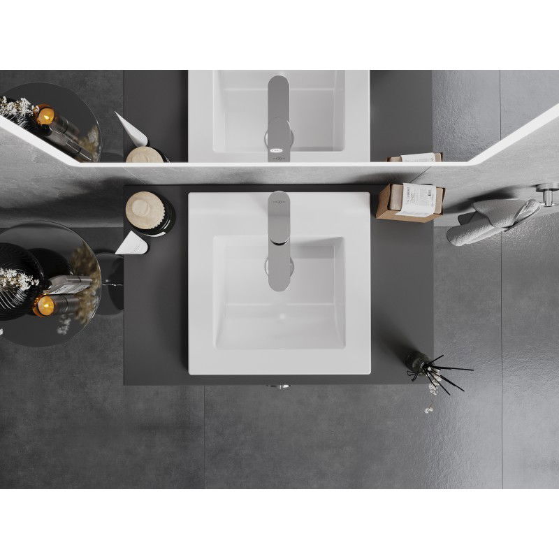 Mexen Atena įmontuota praustuvė, 41 x 41 cm, balta - 25014100