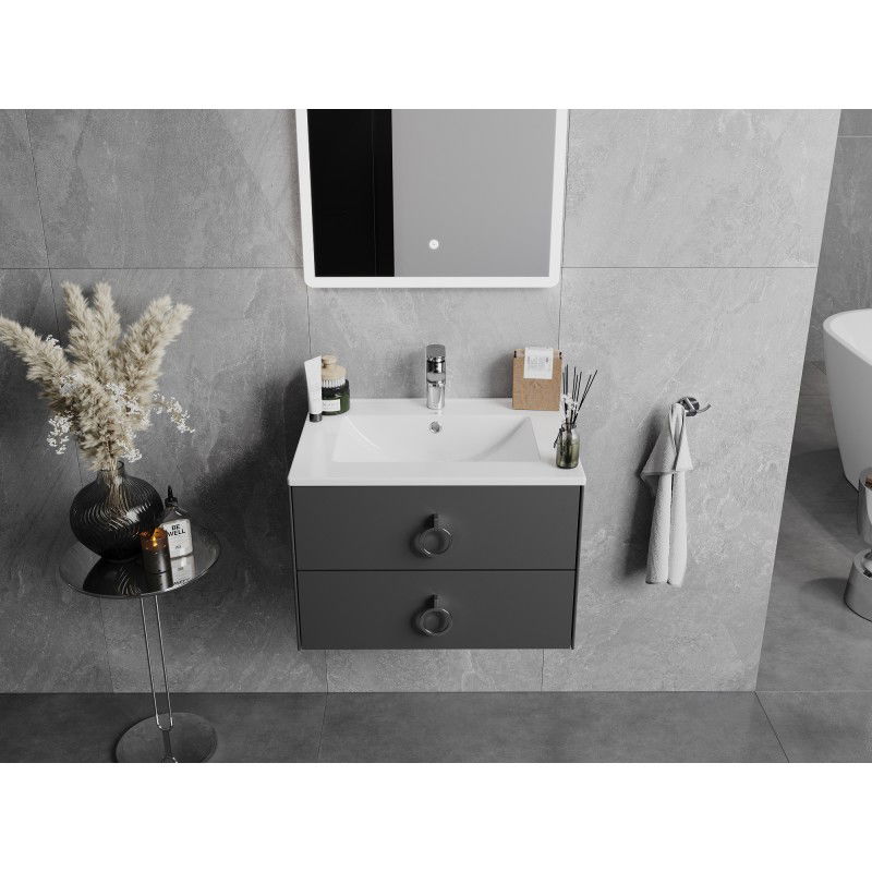 Mexen Atena praustuvo įleidžiama į stalviršį 61 x 46 cm, balta - 25016000