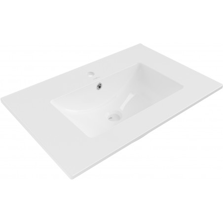 Mexen Atena įmontuojamas praustuvas 71 x 46 cm, baltas - 25017000