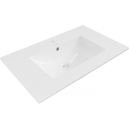 Mexen Atena įleidžiamas praustuvas į stalviršį 76 x 46 cm, baltas - 25017500